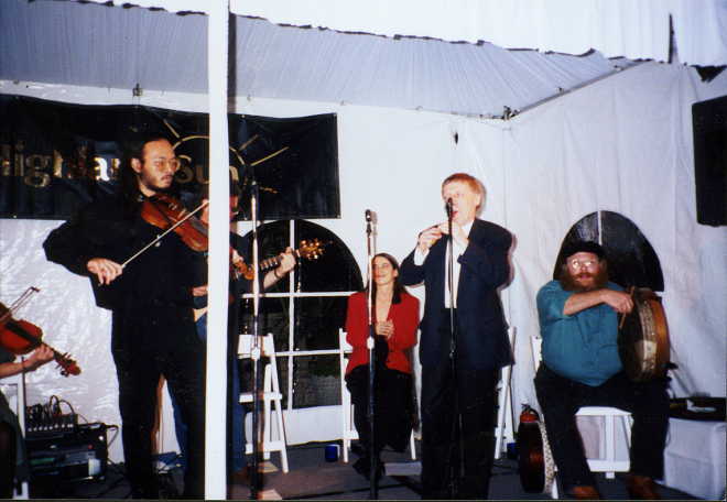 Second photo of Paddy and the band