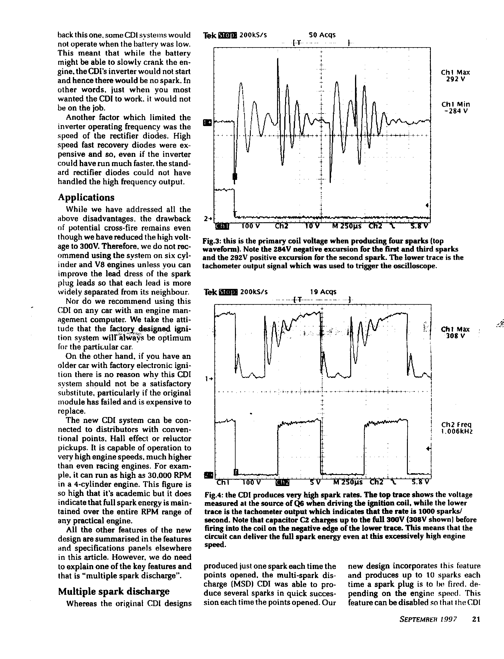 Capacitive Discharge Ignition (CDI) Kit